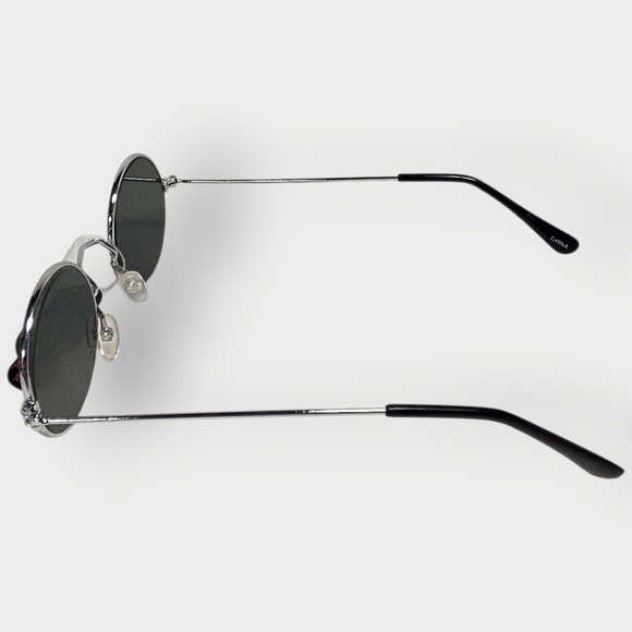 VINTAGE 1990s Smiley Face Sunglasses, Holographic Glasses NEW Old Stock NOVELTY - Picture 2 of 5